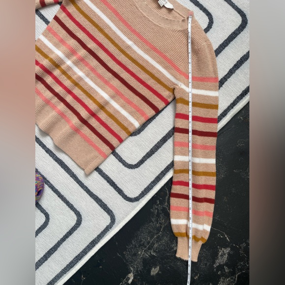 Loft petite horizontal striped sweater - Picture 7 of 11